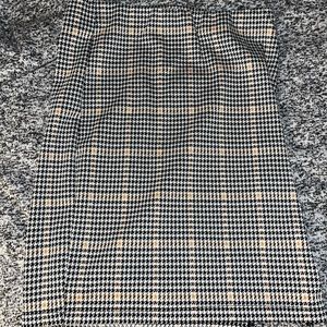 Checkered/plaid skirt